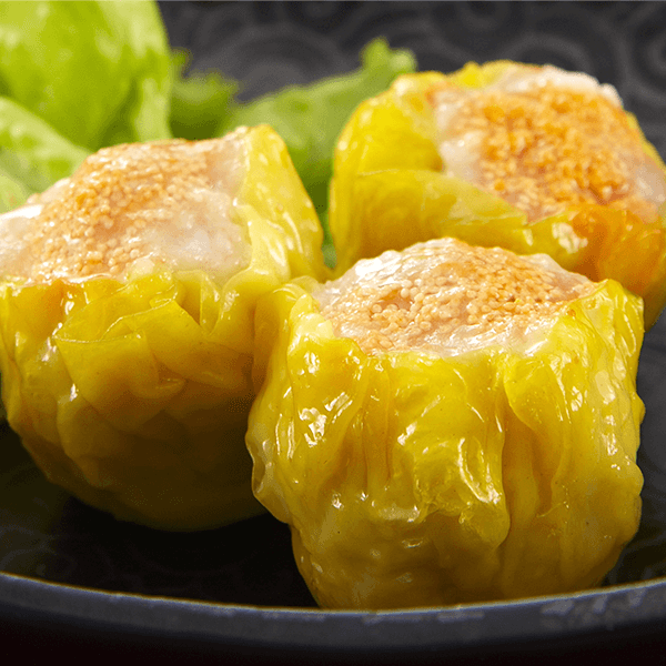 魚子蝦燒賣Fish Roe and Shrimp Shumai