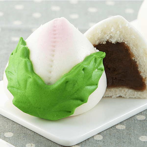 綠葉壽桃Peach Shaped Birthday bun