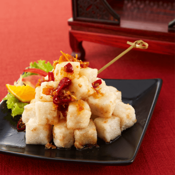 臘味蘿蔔糕Turnip Cake with Preserved Meat